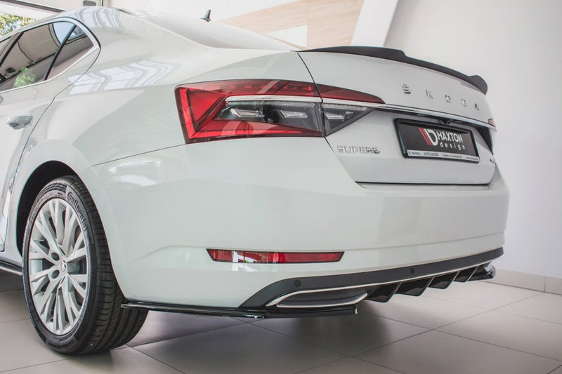 Maxton Design - REAR VALANCE SKODA SUPERB MK3 FL (2019-)