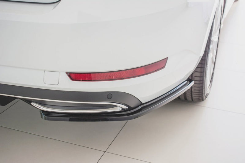 Maxton Design - REAR SIDE SPLITTERS SKODA SUPERB MK3 FL (2019-)
