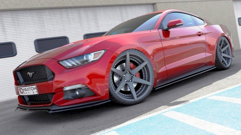 Maxton Design - FRONT SPLITTER V.1 FORD MUSTANG MK6 (2014-17)