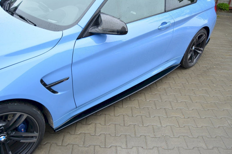Maxton Design - SIDE SKIRTS DIFFUSERS BMW M4 F82 (2014-20)