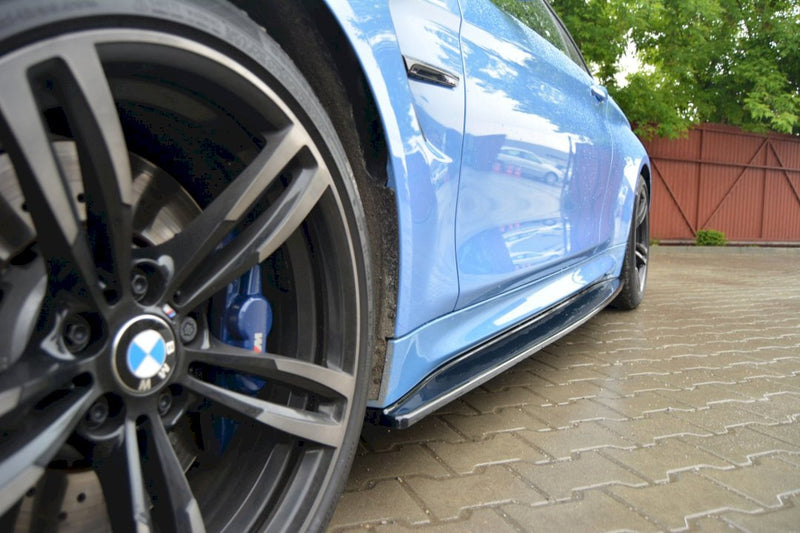 Maxton Design - SIDE SKIRTS DIFFUSERS BMW M4 F82 (2014-20)