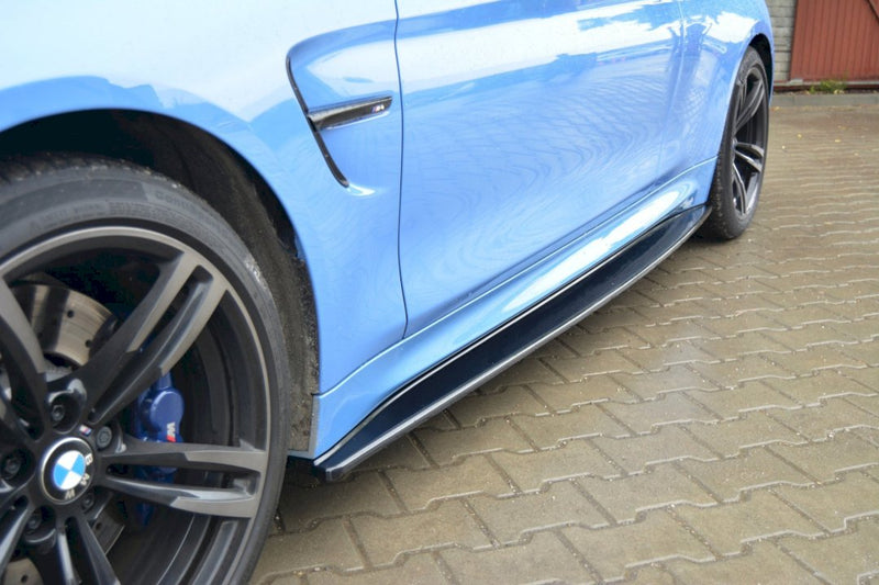 Maxton Design - SIDE SKIRTS DIFFUSERS BMW M4 F82 (2014-20)