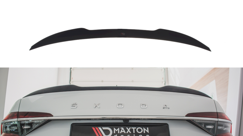 Maxton Design - SPOILER EXTENSION SKODA SUPERB MK3 FL (2019-20)