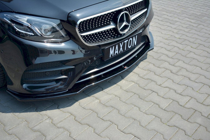 Maxton Design - FRONT SPLITTER V.1 MERCEDES-BENZ E-CLASS W213 COUPE (C238) / W213 Cabriolet (A238)
