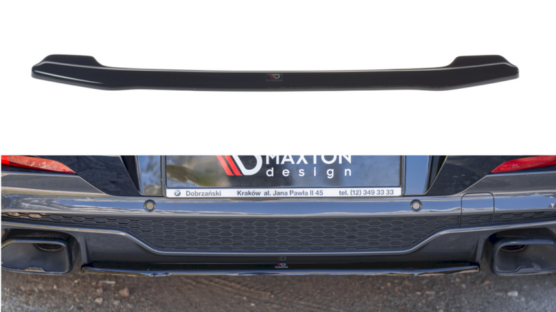 Maxton Design - CENTRAL REAR SPLITTER BMW X4 M SPORT G02 (2018-)