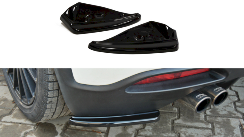 Maxton Design - REAR SIDE SPLITTERS FIAT GRANDE PUNTO ABARTH