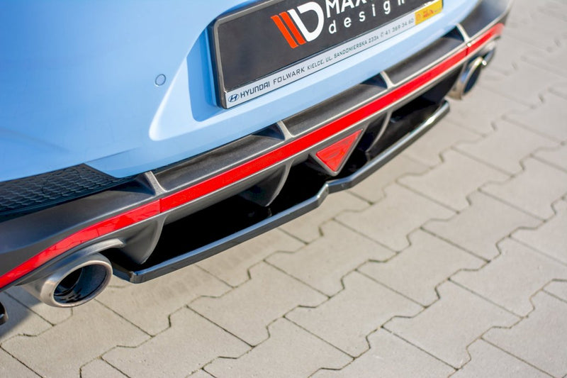 Maxton Design - Central Rear Splitter Hyundai I30 Mk3 N Fastback