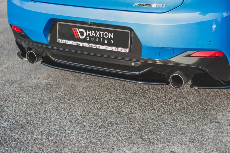 Maxton Design - CENTRAL REAR SPLITTER BMW X2 F39 M SPORT (2016-)
