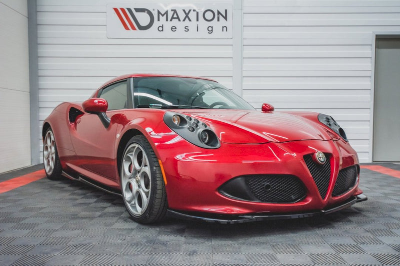 Maxton Design - FRONT SPLITTER ALFA ROMEO 4C (2013-2017)