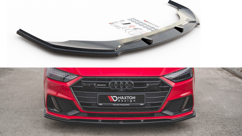 Maxton Design - FRONT SPLITTER V.2 AUDI S7 C8/ A7 S-LINE C8 SPORTBACK