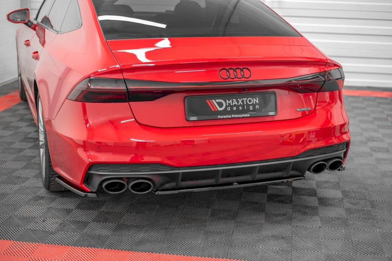 Maxton Design - CENTRAL REAR SPLITTER AUDI S7 C8/ A7 S-LINE C8 SPORTBACK