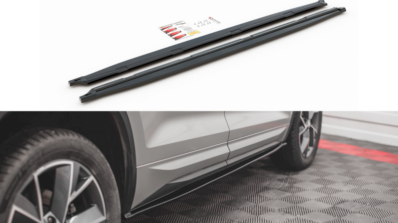 Maxton Design - SIDE SKIRTS DIFFUSERS SKODA KODIAQ SPORTLINE / RS (2017-2021)