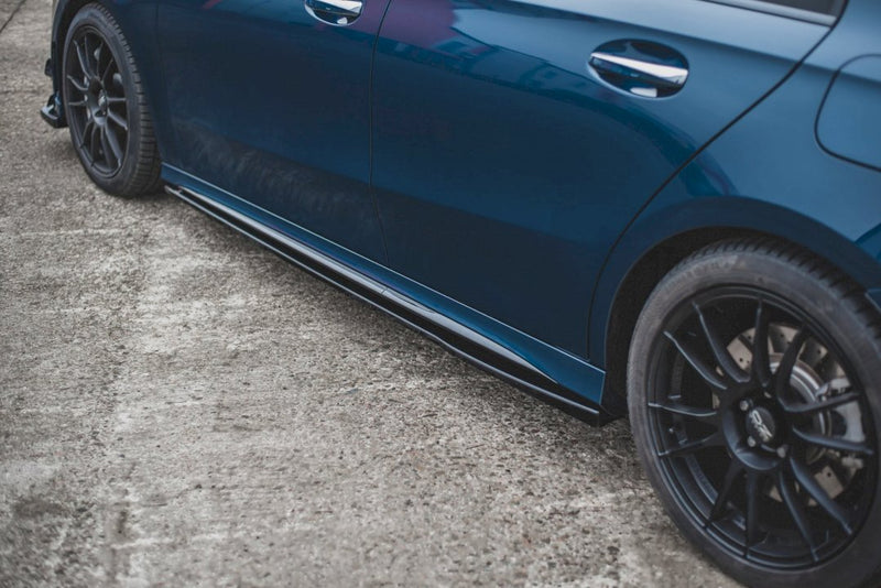 Maxton Design - SIDE SKIRTS DIFFUSERS V.1 MERCEDES A35 AMG / AMG-LINE W177