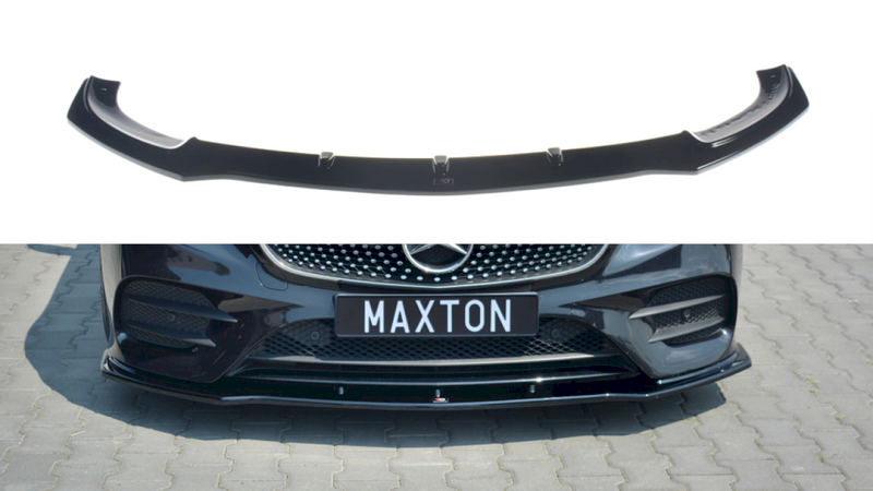 Maxton Design - FRONT SPLITTER V.1 MERCEDES-BENZ E-CLASS W213 COUPE (C238) / W213 Cabriolet (A238)