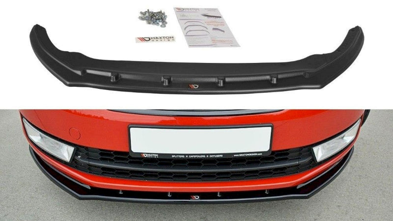 Maxton Design - FRONT SPLITTER V2 SKODA RAPID
