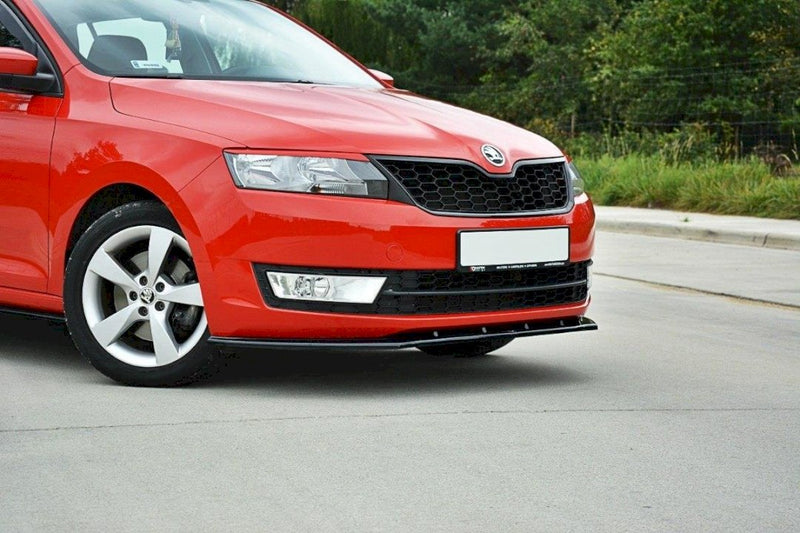 Maxton Design - FRONT SPLITTER V2 SKODA RAPID