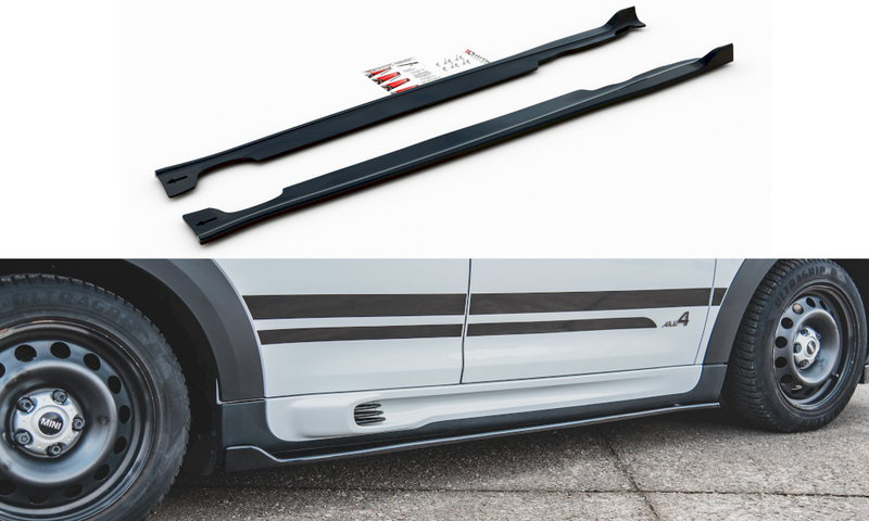 Maxton Design - SIDE SKIRTS DIFFUSERS MINI COUNTRYMAN JCW MK1 (2012-2016)