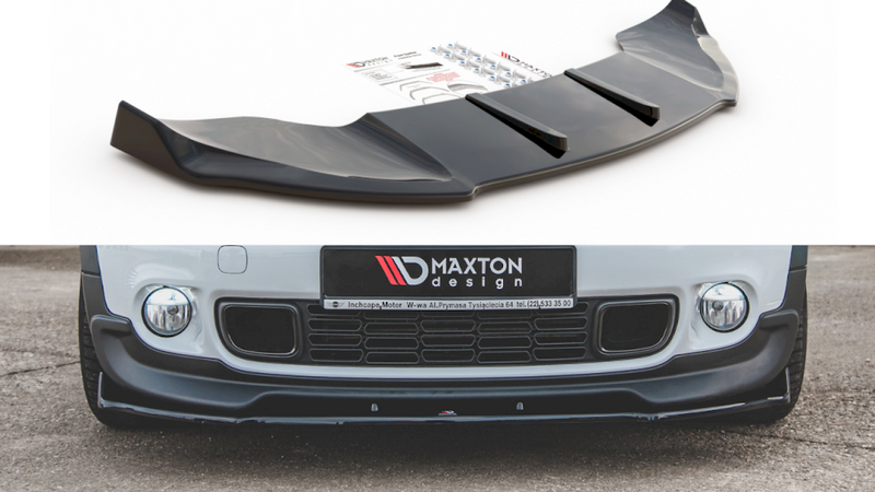 Maxton Design - FRONT SPLITTER MINI COUNTRYMAN JCW MK1 (2012-2016)