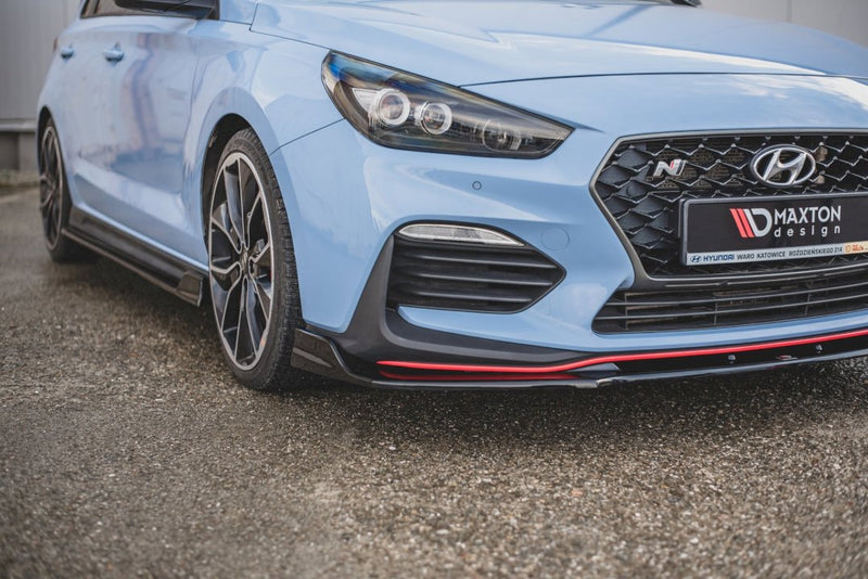 Maxton Design - FRONT SPLITTER V.3 HYUNDAI I30 N MK3 HATCHBACK/ FASTBACK (2017-)