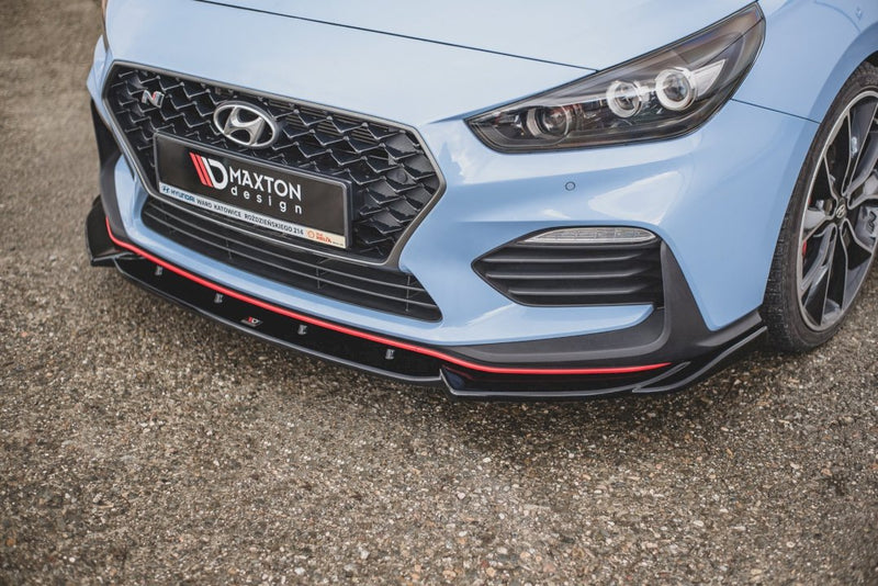 Maxton Design - FRONT SPLITTER V.5 HYUNDAI I30 N MK3 HATCHBACK/ FASTBACK (2017-)