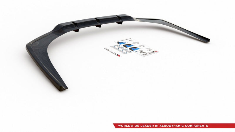 Maxton Design - CENTRAL REAR SPLITTER (WITH VERTICAL BARS) BMW M850I G15 (2018-)
