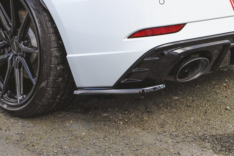 Maxton Design - REAR SIDE SPLITTERS AUDI RS3 8V FACELIFT SPORTBACK (2017-2020)