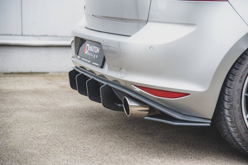 Maxton Design - STREET PRO REAR DIFFUSER V.2 VW GOLF MK 7 GTI 2013-2016