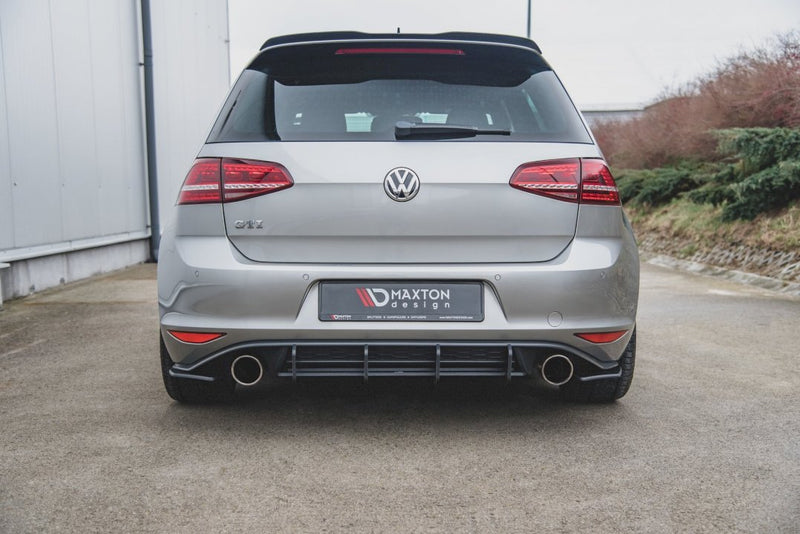 Maxton Design - STREET PRO REAR DIFFUSER V.2 VW GOLF MK 7 GTI 2013-2016