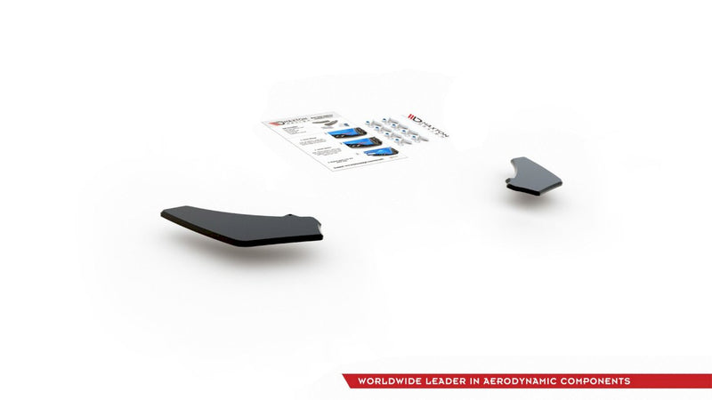 Maxton Design - STREET PRO REAR SIDE SPLITTERS V.2 VW GOLF MK7 GTI