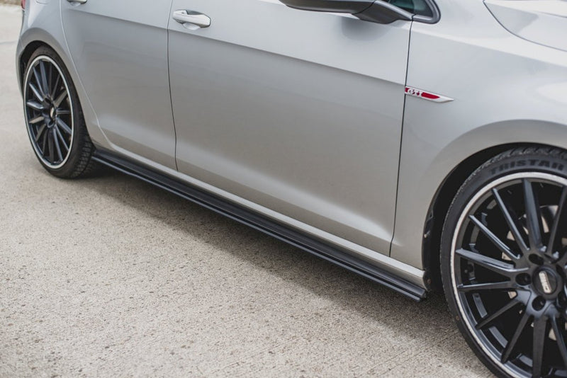 Maxton Design - STREET PRO SIDE SKIRT SPLITTERS VW GOLF MK 7 GTI 2013-2016