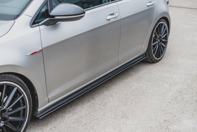 Maxton Design - STREET PRO SIDE SKIRT SPLITTERS VW GOLF MK 7 GTI 2013-2016