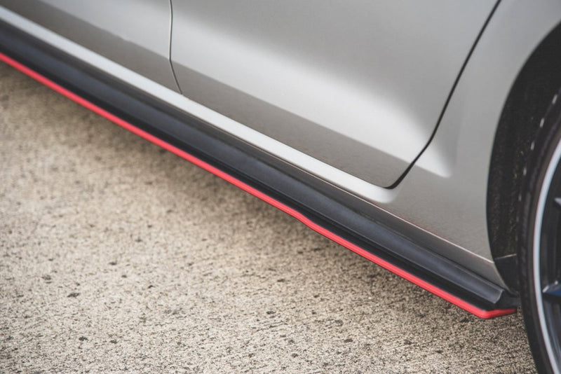 Maxton Design - STREET PRO SIDE SKIRT SPLITTERS VW GOLF MK 7 GTI 2013-2016