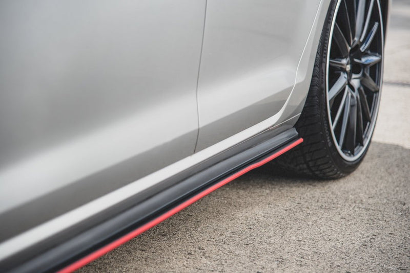 Maxton Design - STREET PRO SIDE SKIRT SPLITTERS VW GOLF MK 7 GTI 2013-2016