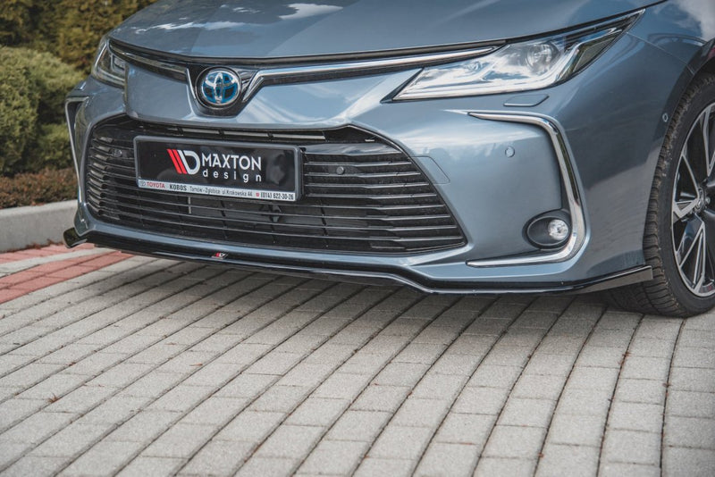 Maxton Design - FRONT SPLITTER TOYOTA COROLLA MK12 SEDAN (2019-2023)
