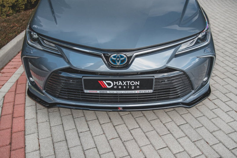 Maxton Design - FRONT SPLITTER TOYOTA COROLLA MK12 SEDAN (2019-2023)
