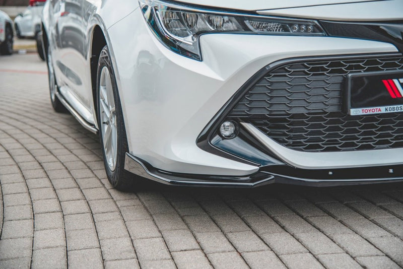 Maxton Design - FRONT SPLITTER V2 TOYOTA COROLLA MK12 TOURING SPORTS/ HATCHBACK (2019-2023)