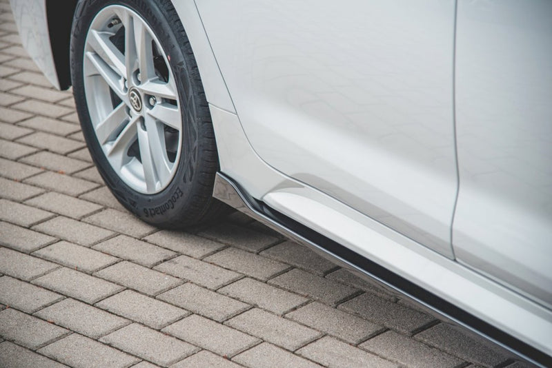 Maxton Design - SIDE SKIRTS DIFFUSERS TOYOTA COROLLA MK12 TOURING SPORTS (2019-2023)