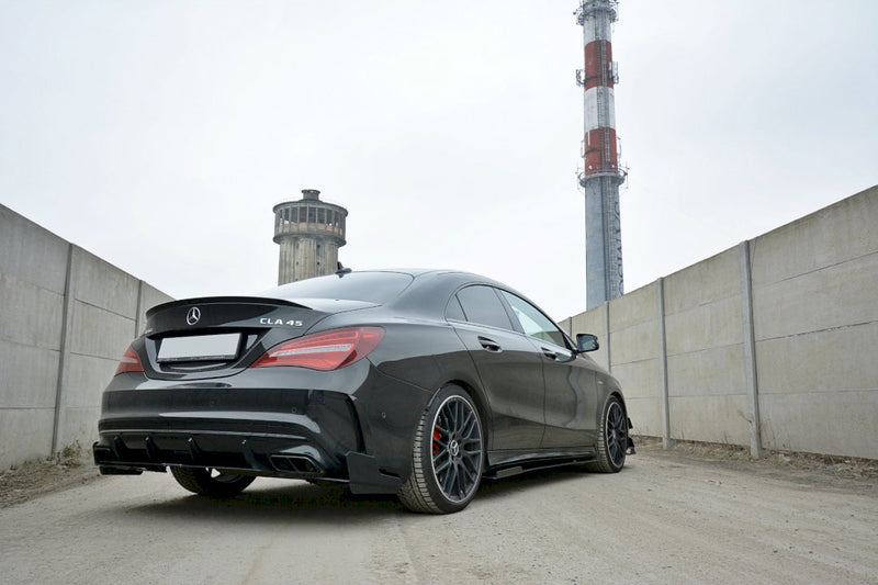Maxton Design - RACING REAR SIDE SPLITTERS MERCEDES CLA45 AMG C117 FACELIFT (2017-2019)