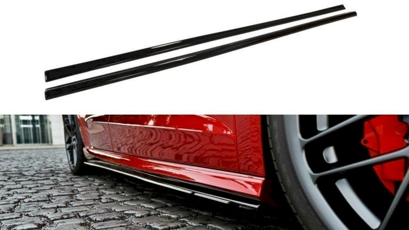 Maxton Design - Side Skirts Diffusers Audi S3 / A3 S-line 8V / 8V FL Sportback