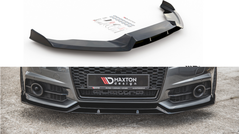 Maxton Design - Front Splitter Audi A6 / A6 C7 S-Line / S6 C7 Facelift