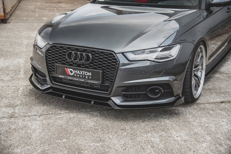 Maxton Design - Front Splitter Audi A6 / A6 C7 S-Line / S6 C7 Facelift