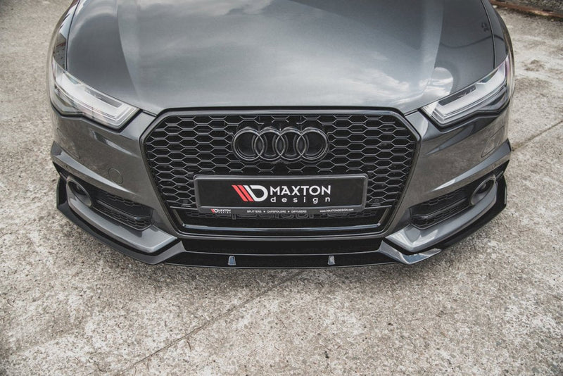 Maxton Design - FRONT SPLITTER AUDI S6/ A6 S-LINE C7 FACELIFT