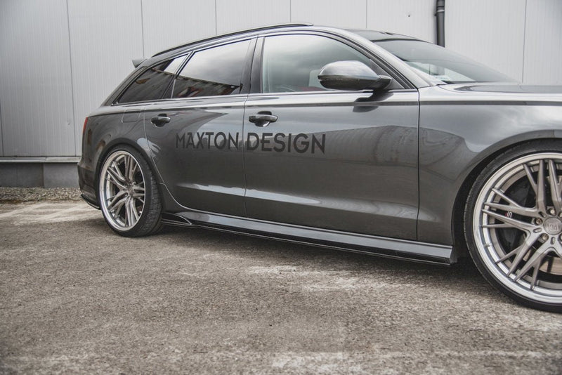 Maxton Design - Side Skirts Diffusers Audi A6 / A6 C7 S-Line / S6 C7 FACELIFT