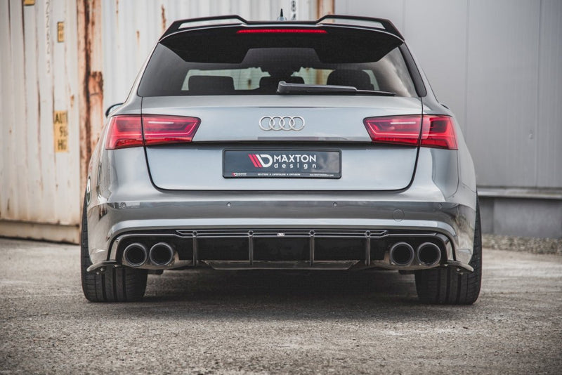 Maxton Design - Rear Valance V.1 Audi A6 / A6 C7 S-Line / S6 C7 Facelift