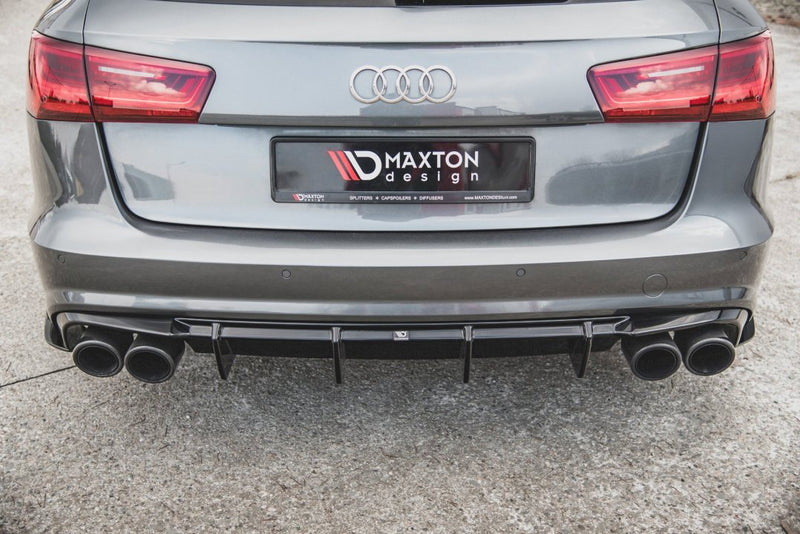 Maxton Design - Rear Valance V.1 Audi A6 / A6 C7 S-Line / S6 C7 Facelift
