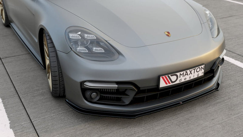 Maxton Design - FRONT SPLITTER PORSCHE PANAMERA TURBO/ GTS 971