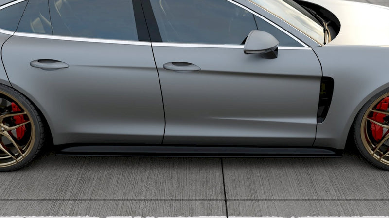 Maxton Design - SIDE SKIRT DIFFUSERS PORSCHE PANAMERA TURBO/ GTS 971