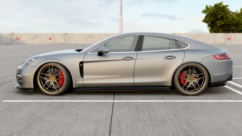 Maxton Design - SIDE SKIRT DIFFUSERS PORSCHE PANAMERA TURBO/ GTS 971