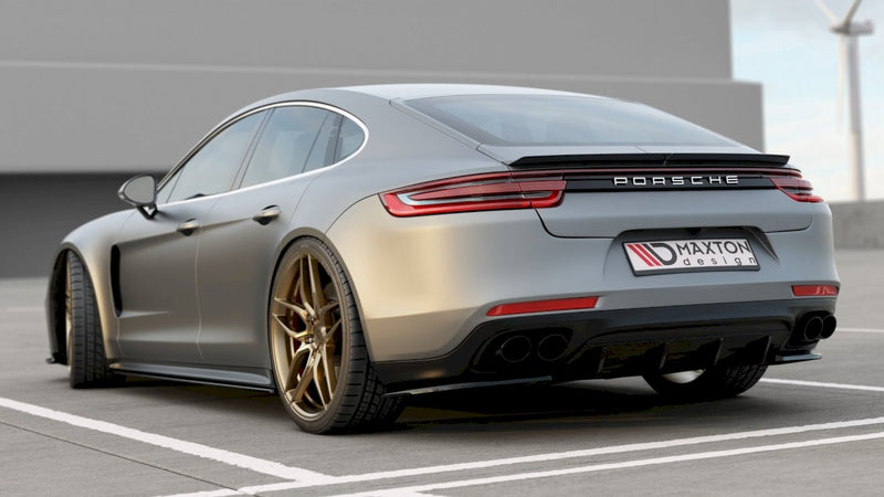 Maxton Design - REAR SIDE DIFFUSERS PORSCHE PANAMERA TURBO/ GTS 971