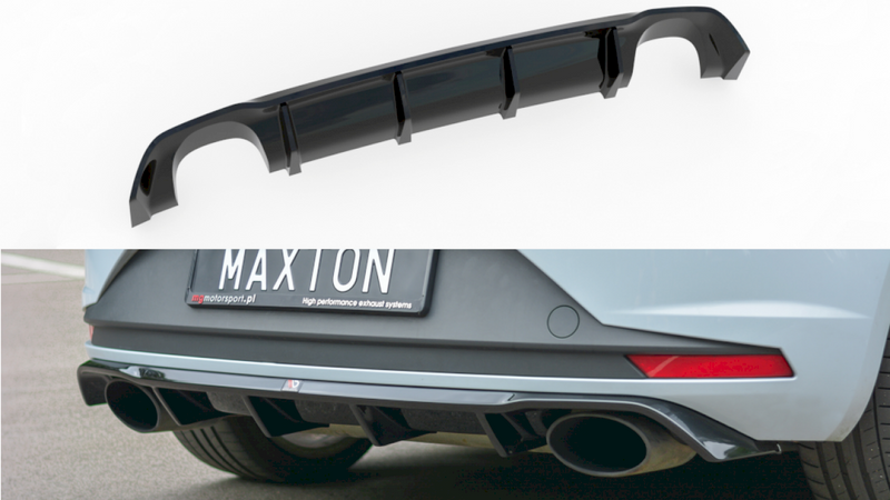 Maxton Design - REAR VALANCE SEAT LEON MK3 CUPRA (2014-2016)